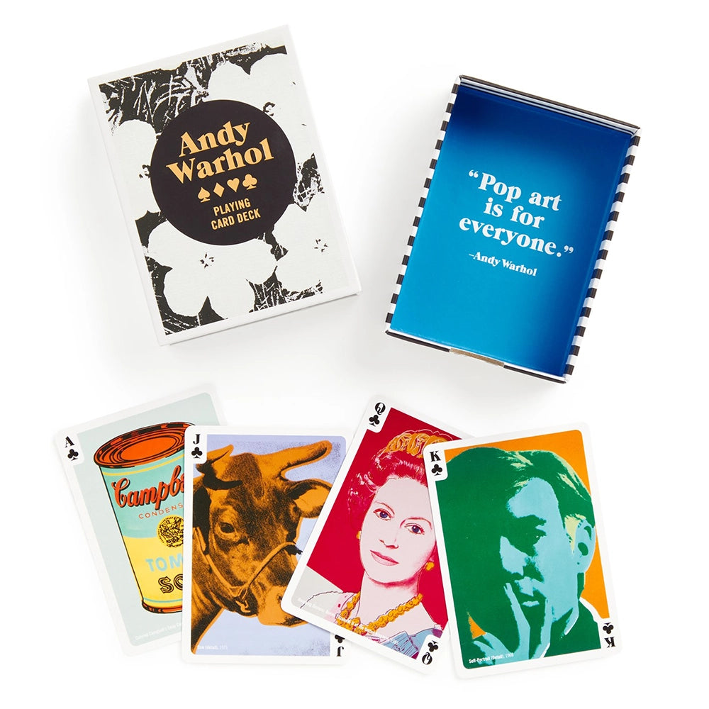 Warhol Pop Art Playing Cards