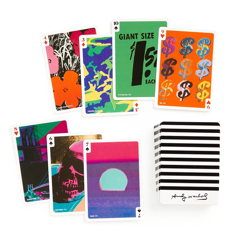 Warhol Pop Art Playing Cards