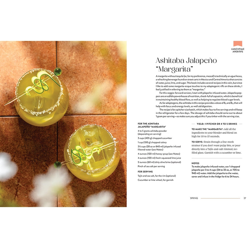 Drink Up & Glow: Non-Alcoholic, Adaptogen-Infused Drinks for Optimal Wellness, Energy, and Stress Relief