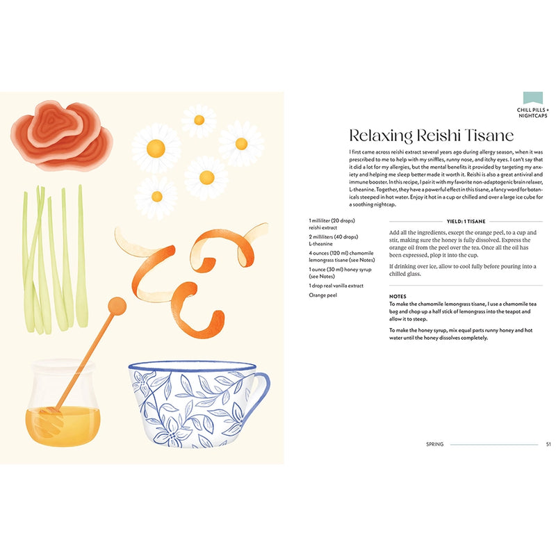 Drink Up & Glow: Non-Alcoholic, Adaptogen-Infused Drinks for Optimal Wellness, Energy, and Stress Relief