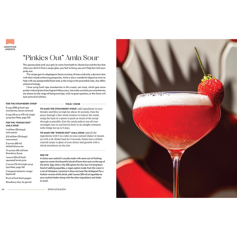 Drink Up & Glow: Non-Alcoholic, Adaptogen-Infused Drinks for Optimal Wellness, Energy, and Stress Relief