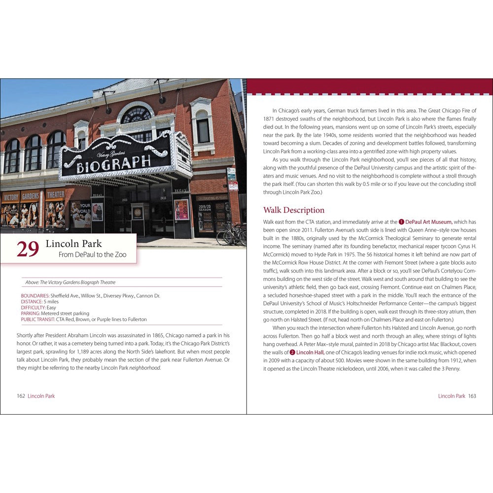 Walking Chicago: 35 Tours of the Windy City's Dynamic Neighborhoods and Famous Lakeshore