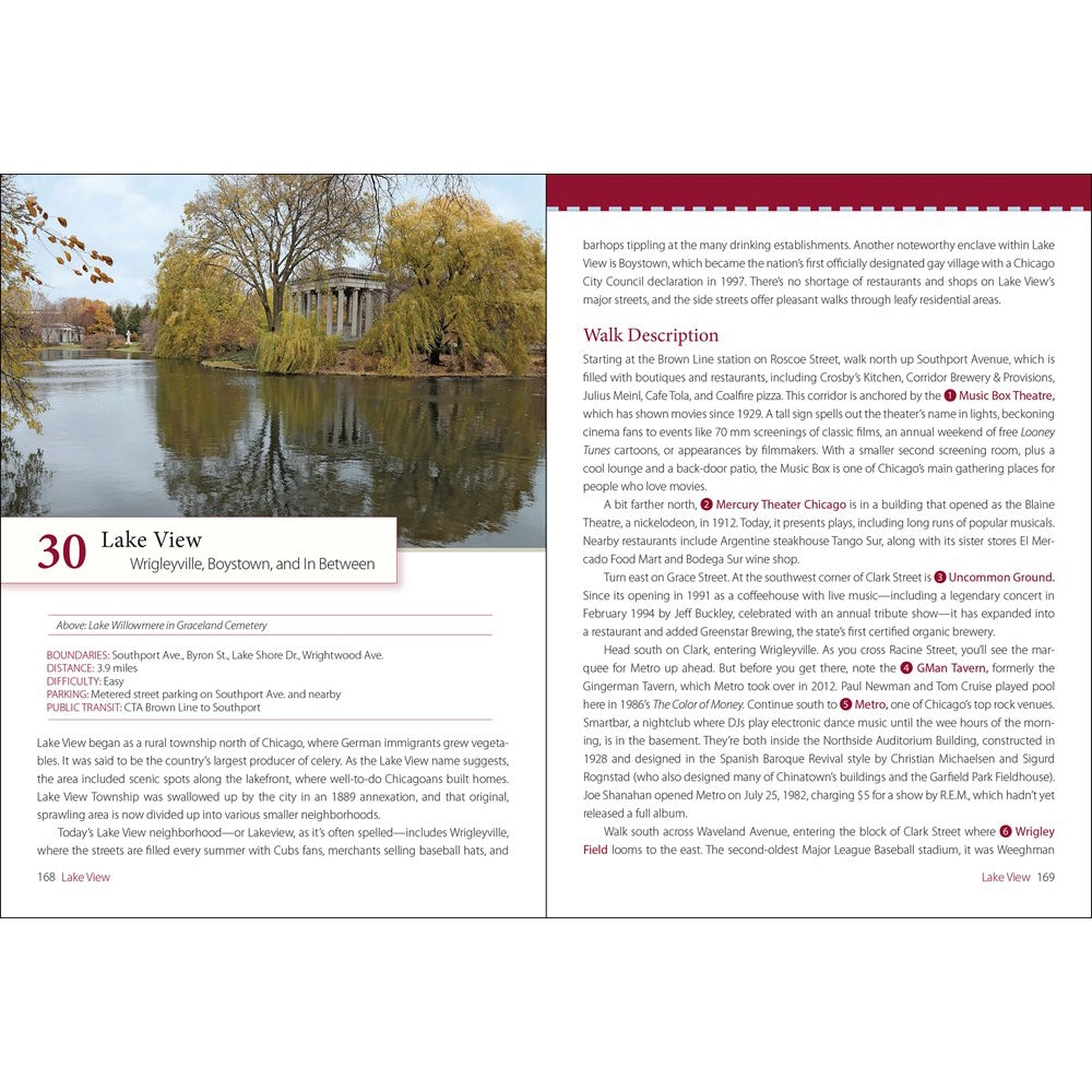 Walking Chicago: 35 Tours of the Windy City's Dynamic Neighborhoods and Famous Lakeshore