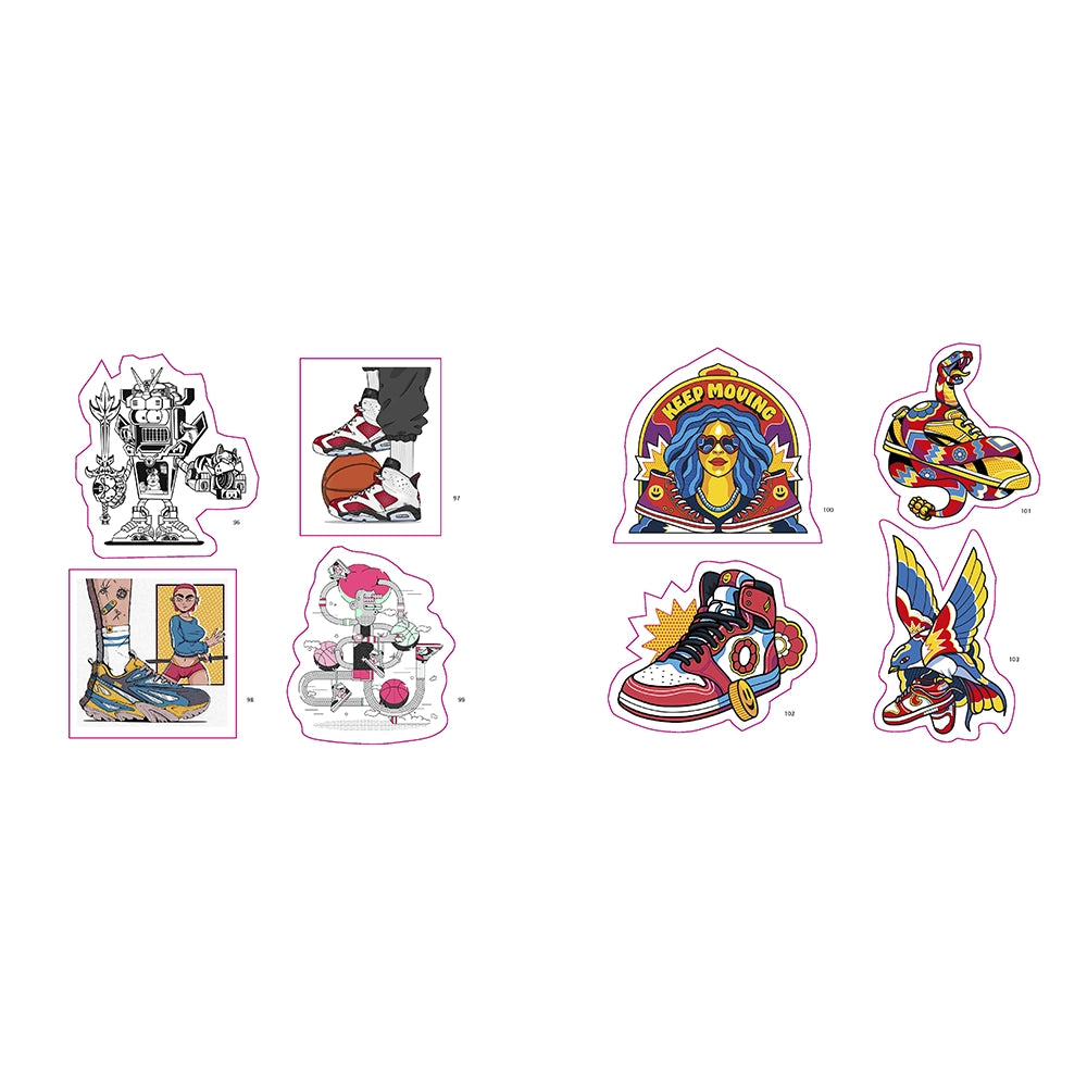 Stickerbomb Sneakers