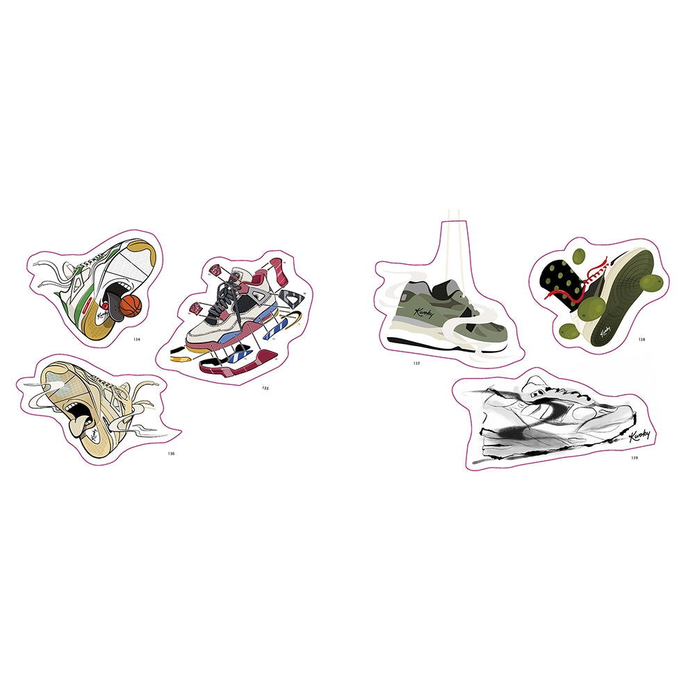 Stickerbomb Sneakers