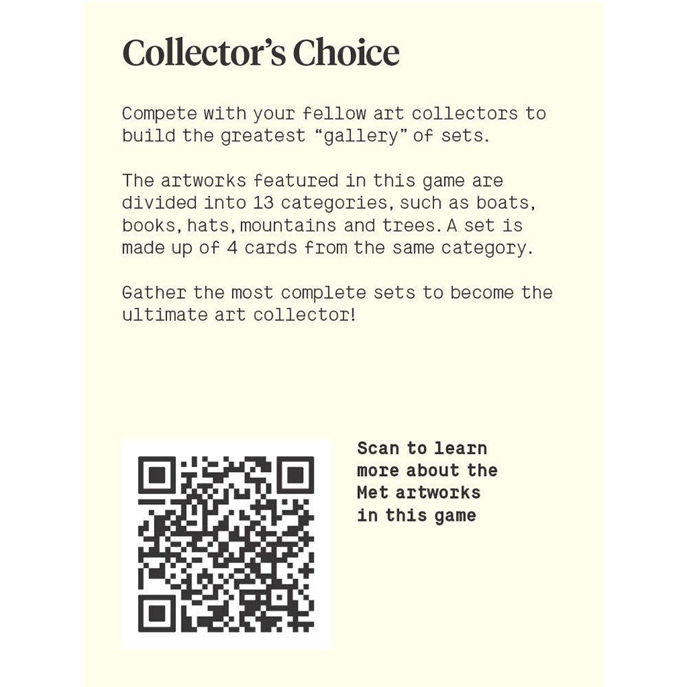 Collector's Choice Game