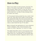 Collector's Choice Game
