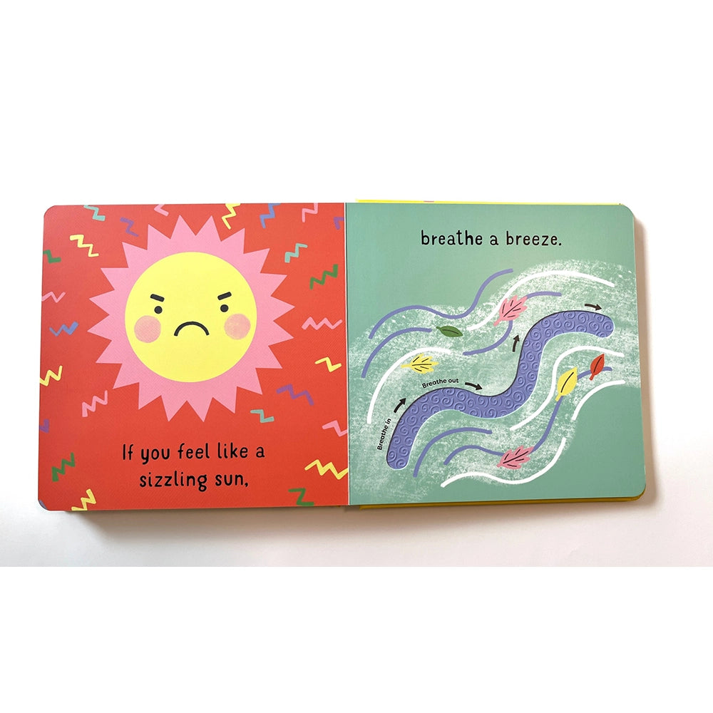 Breathe a Rainbow (An Interactive Board Book): With 8 Calming Textures to Trace with Your Finger