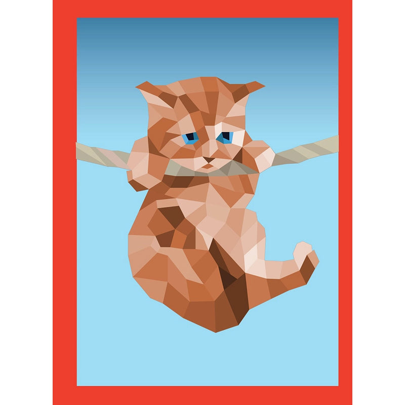 Paint by Sticker: Cats: Create 12 Stunning Images One Sticker at a Time!