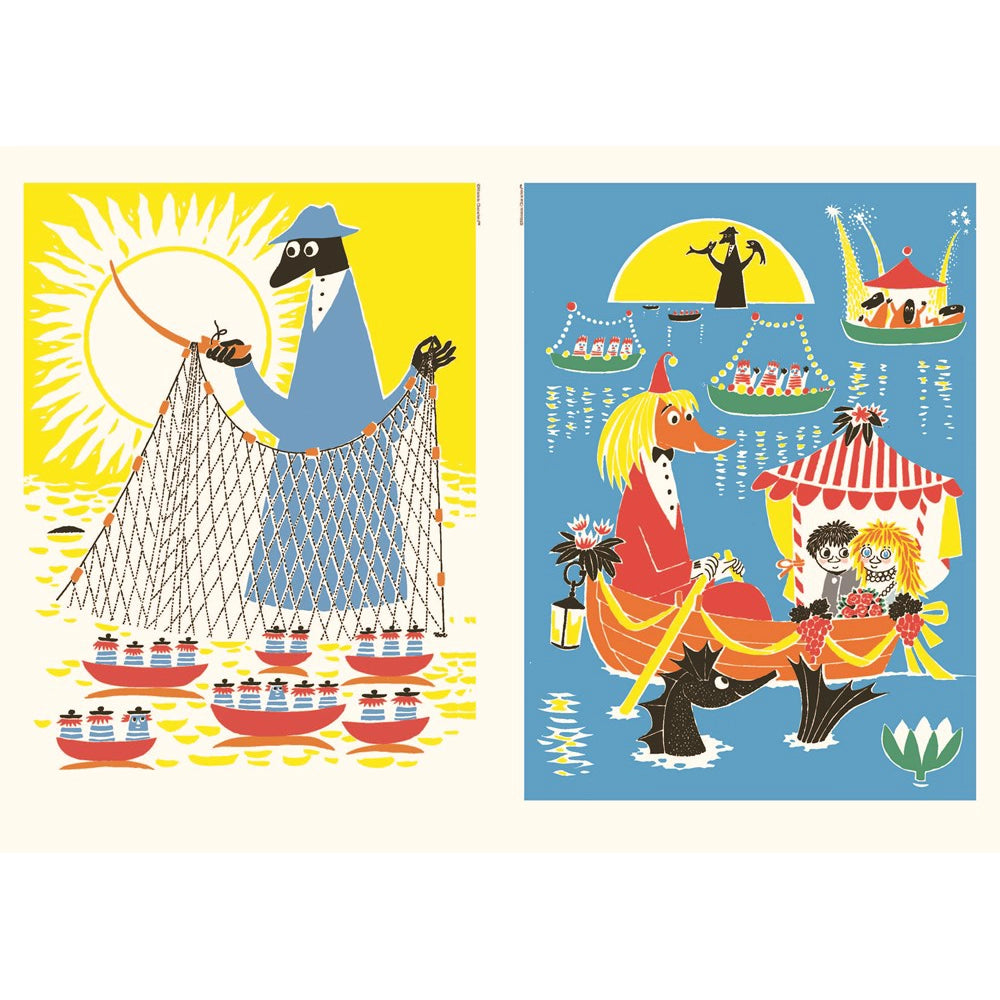 Moomin Pull-Out Prints: Tove Jansson's Art & Pictures