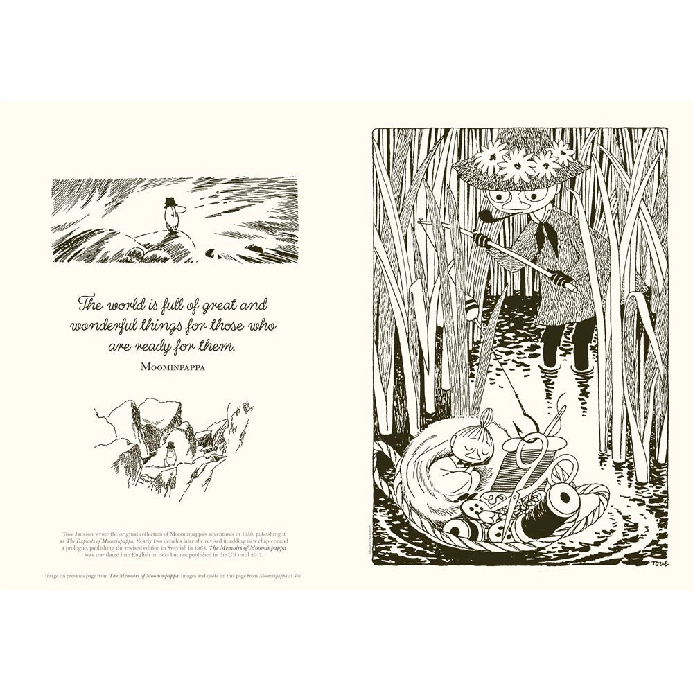 Moomin Pull-Out Prints: Tove Jansson's Art & Pictures