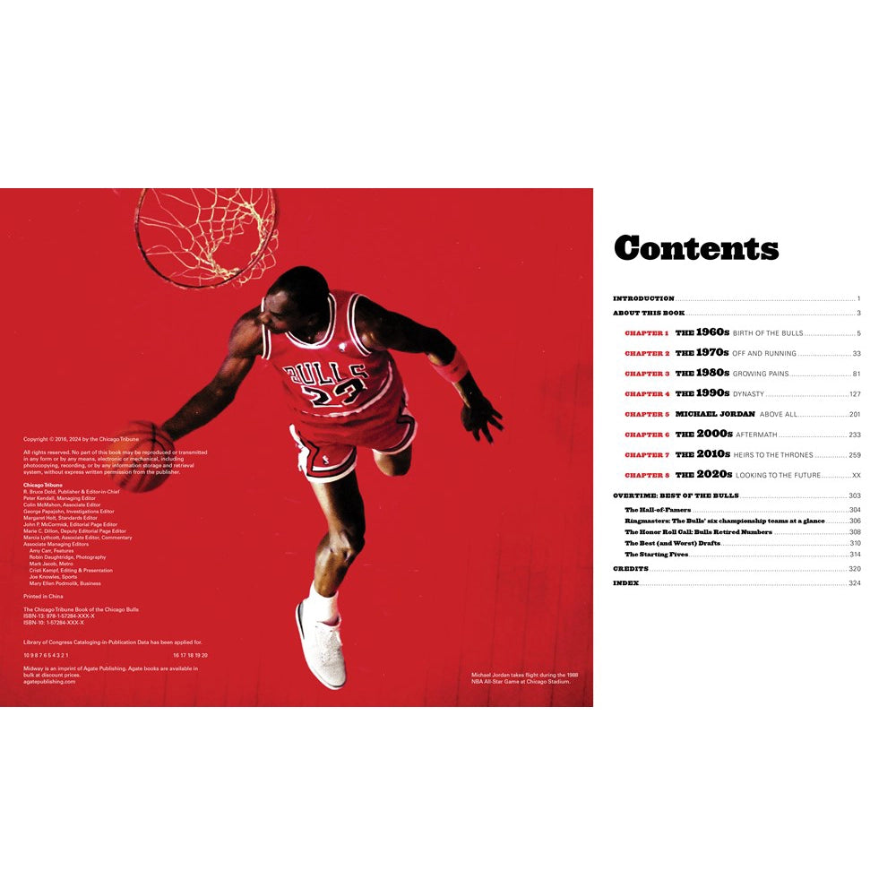 The Chicago Tribune Book of the Chicago Bulls: A Decade-by-Decade History