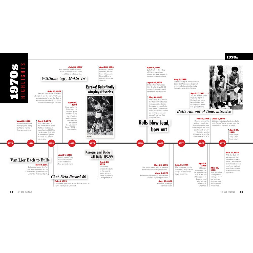 The Chicago Tribune Book of the Chicago Bulls: A Decade-by-Decade History