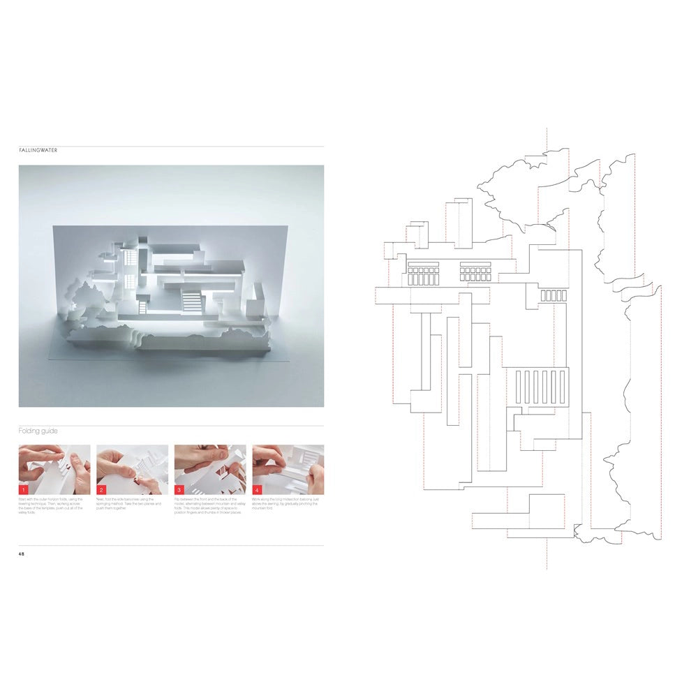 Frank Lloyd Wright Paper Models: 14 Kirigami Buildings to Cut and Fold
