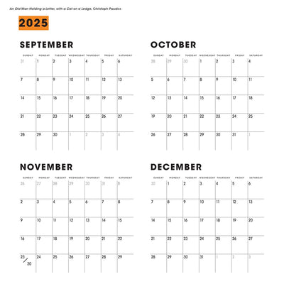 Cat People to Judge in Art and Life 2026 Wall Calendar