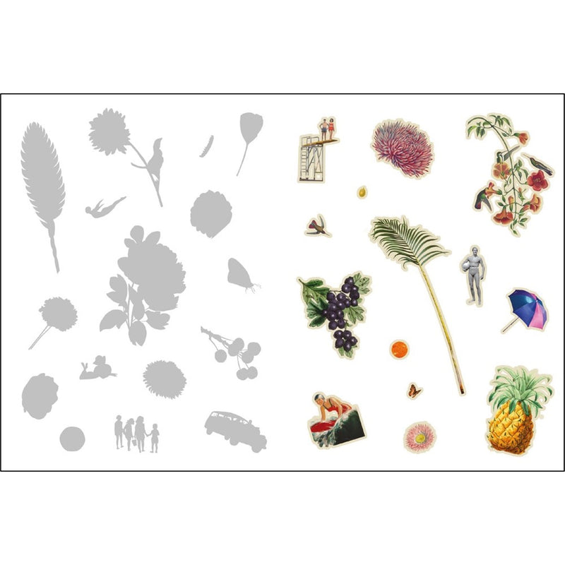 Four Seasons: Create Four Elegant Collages with the Images in this Surprising Kit