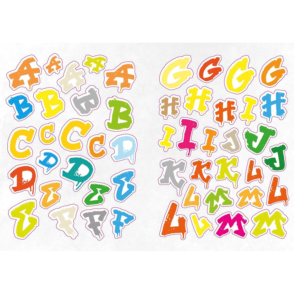 The Graffiti Alphabet Sticker Book: Over 1000 stickers!