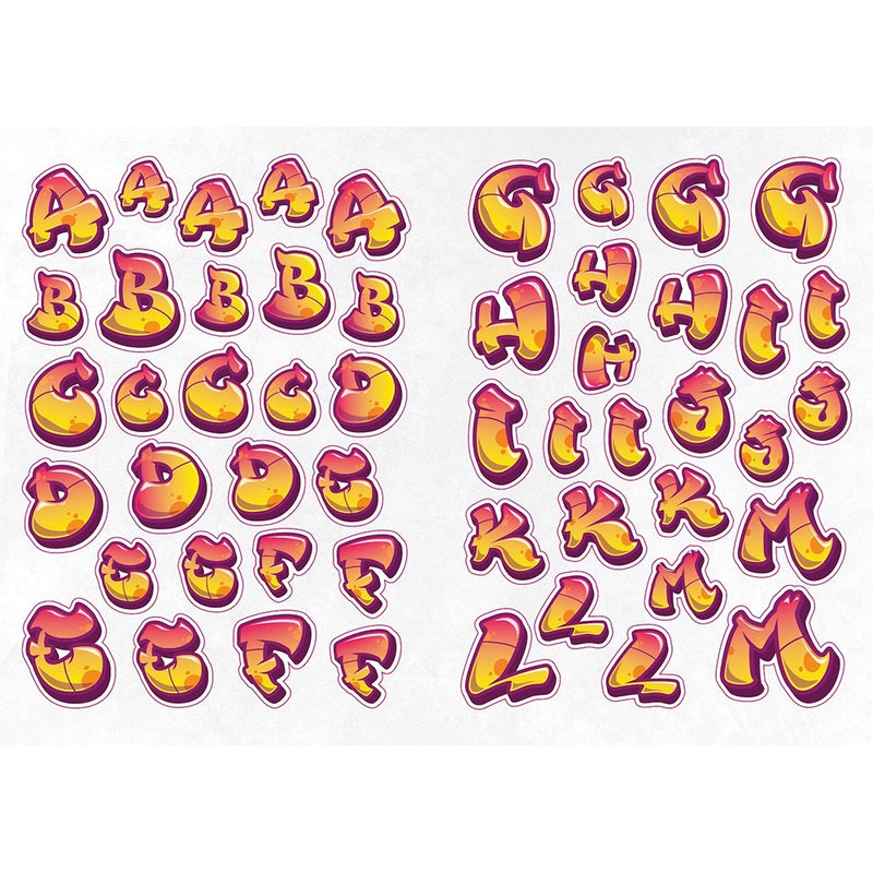 The Graffiti Alphabet Sticker Book: Over 1000 stickers!