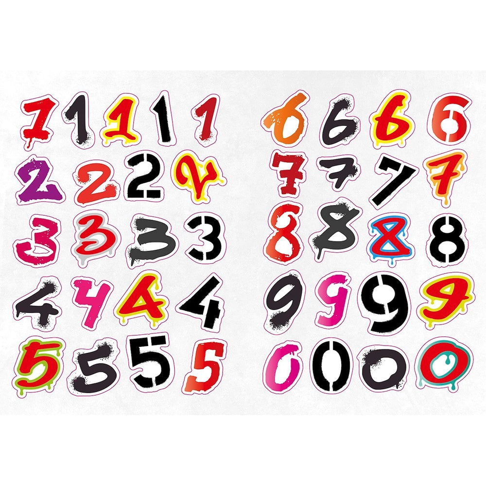 The Graffiti Alphabet Sticker Book: Over 1000 stickers!