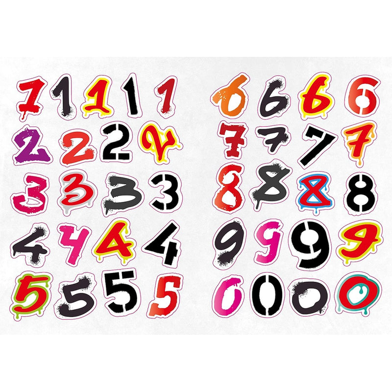 The Graffiti Alphabet Sticker Book: Over 1000 stickers!