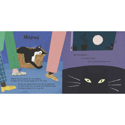 Mildred the Gallery Cat