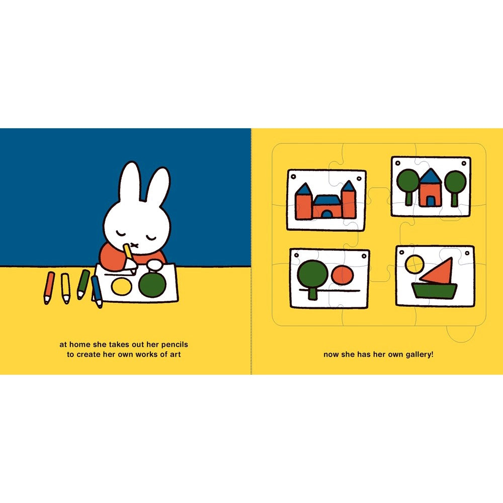Miffy the Artist - Jigsaw Puzzle Book