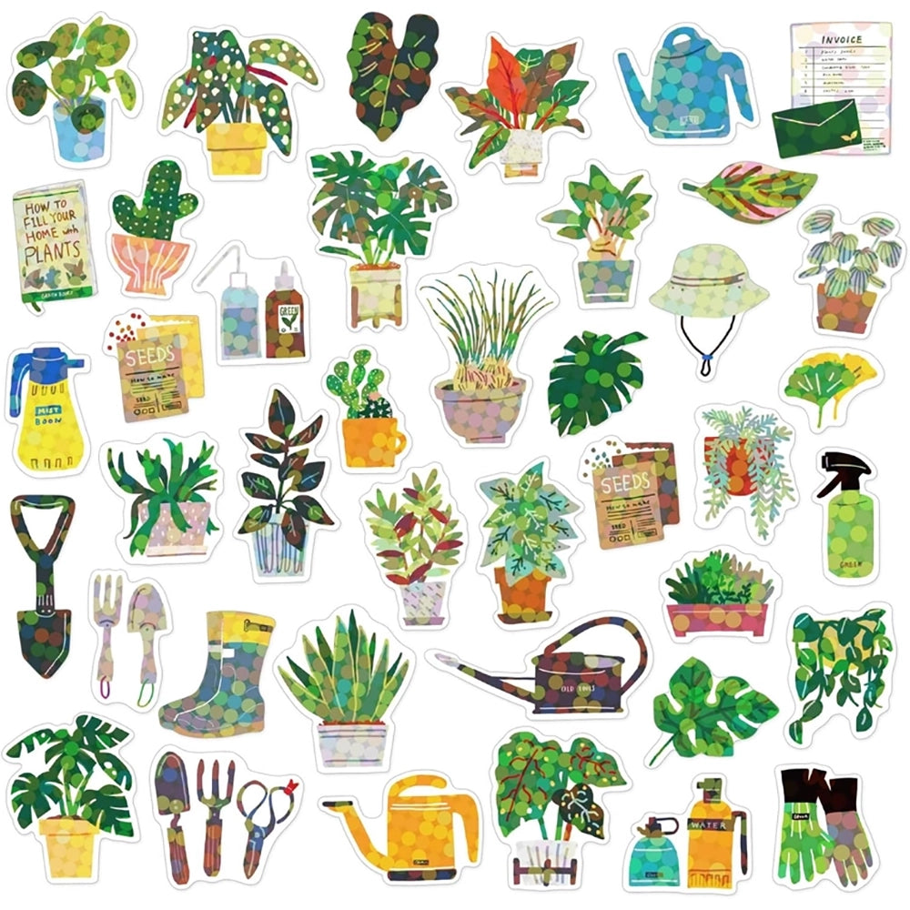 Green Plants Hako Sticker Pack