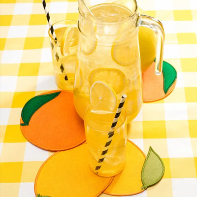 Citrus Cocktail Napkins Set