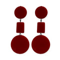 Circle Stacks Clip-On Earrings