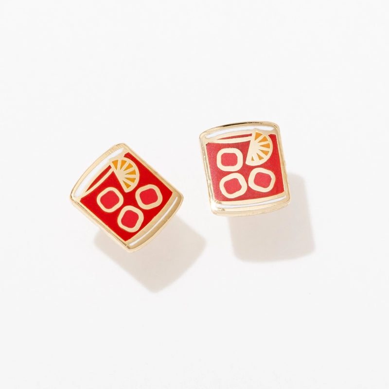 Negroni Stud Earrings