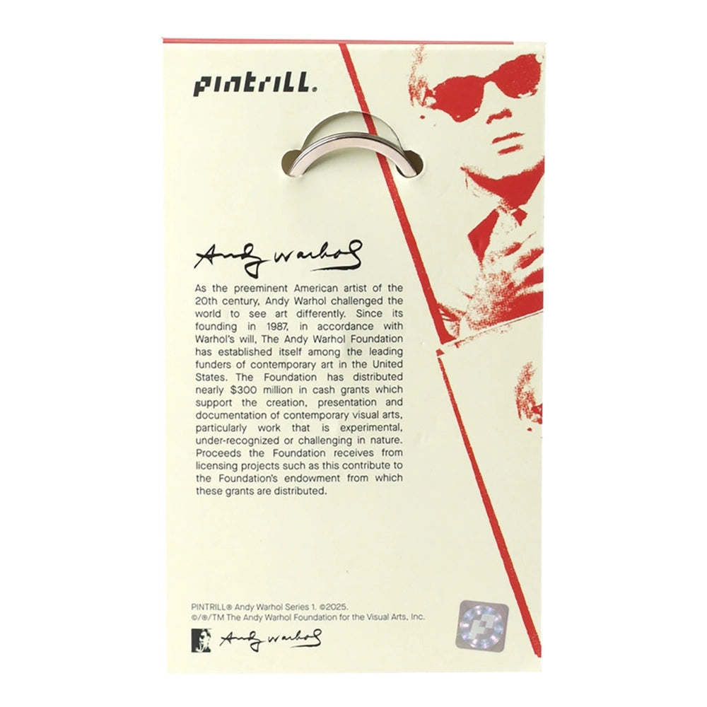 Warhol Flowers Keychain