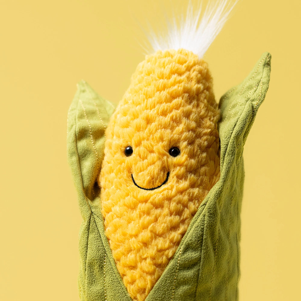 Amuseables Sweetcorn Plush – MCA Chicago Store Amuseables Sweetcorn Plush – MCA Chicago Store
