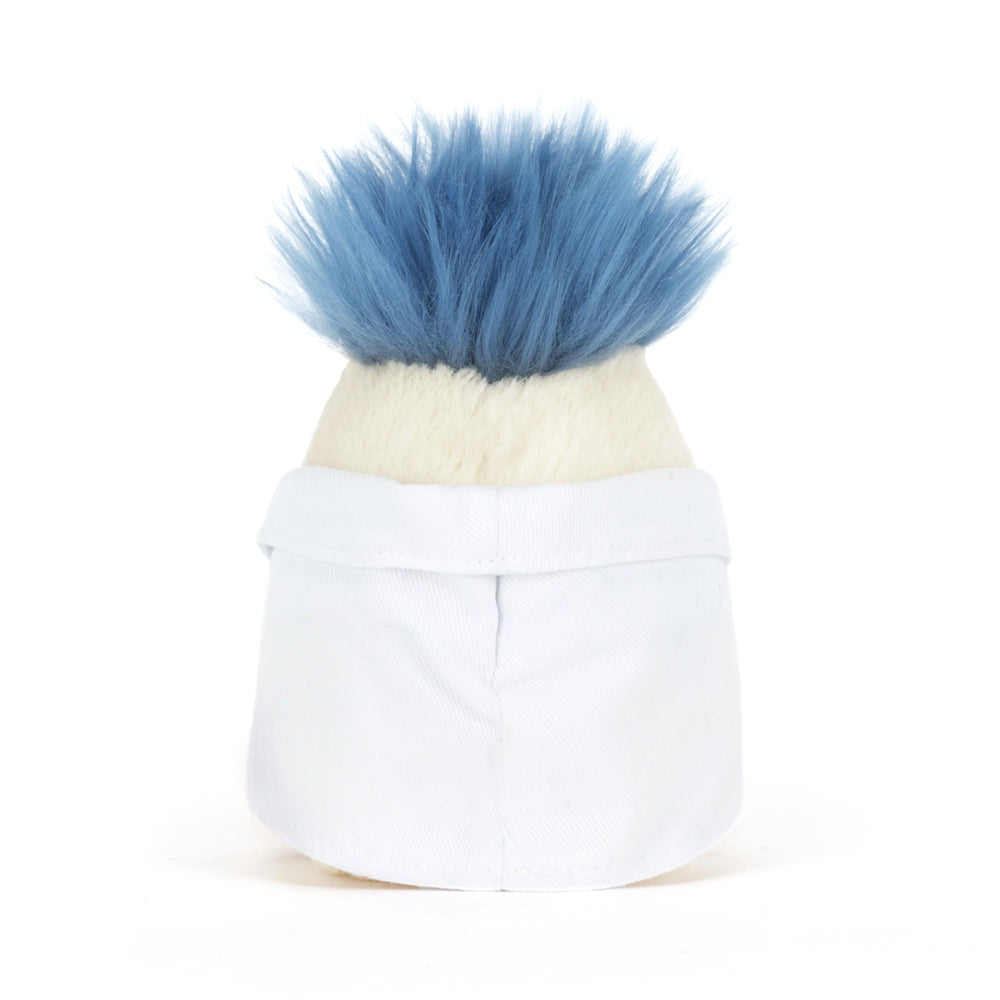 Amuseables Boiled Egg Plush - Scientist Outfit
