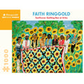 Faith Ringgold Sunflower Quilting Bee Puzzle