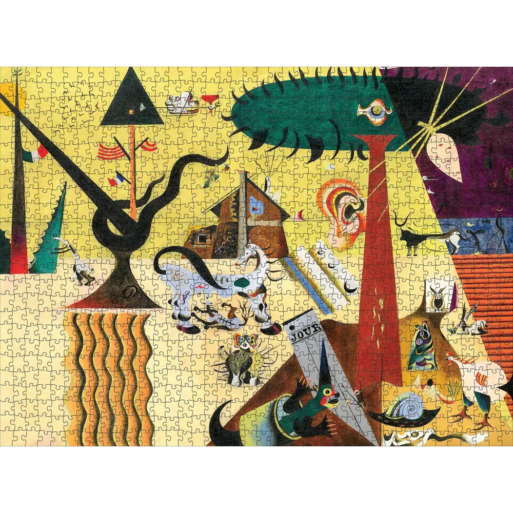 Joan Miro: The Tilled Field Puzzle