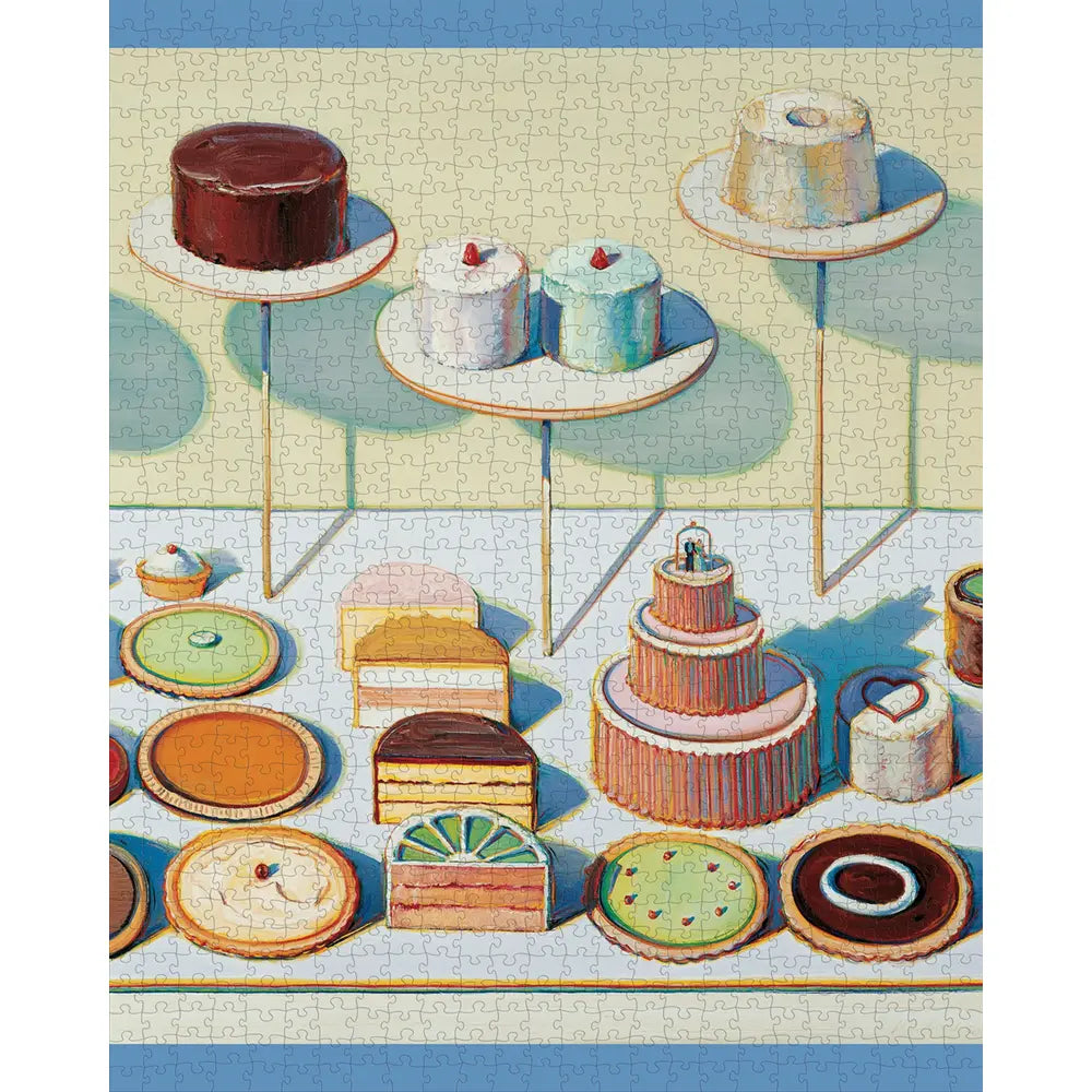 Wayne Thiebaud Cakes & Pies Puzzle