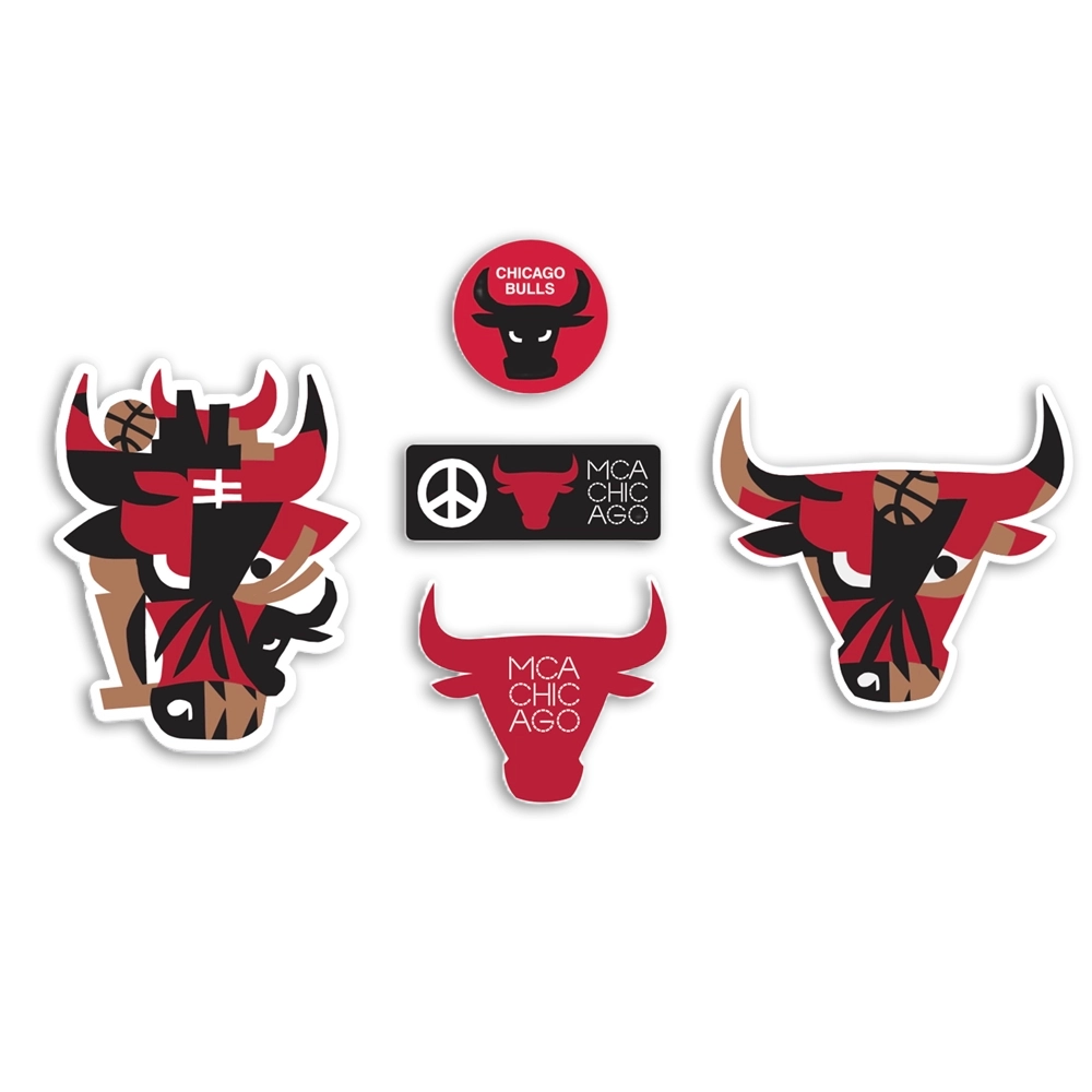 MCA X Bulls Sticker