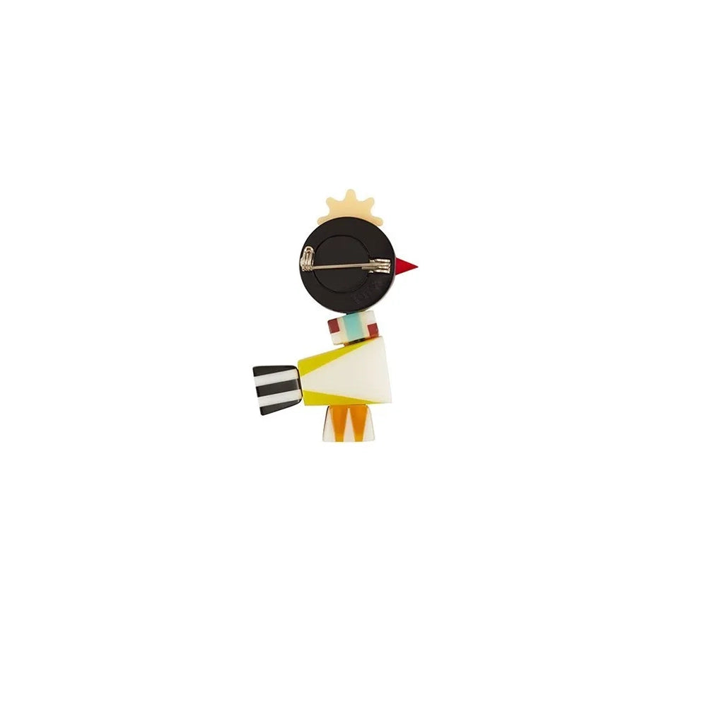 Ave Figurine Brooch