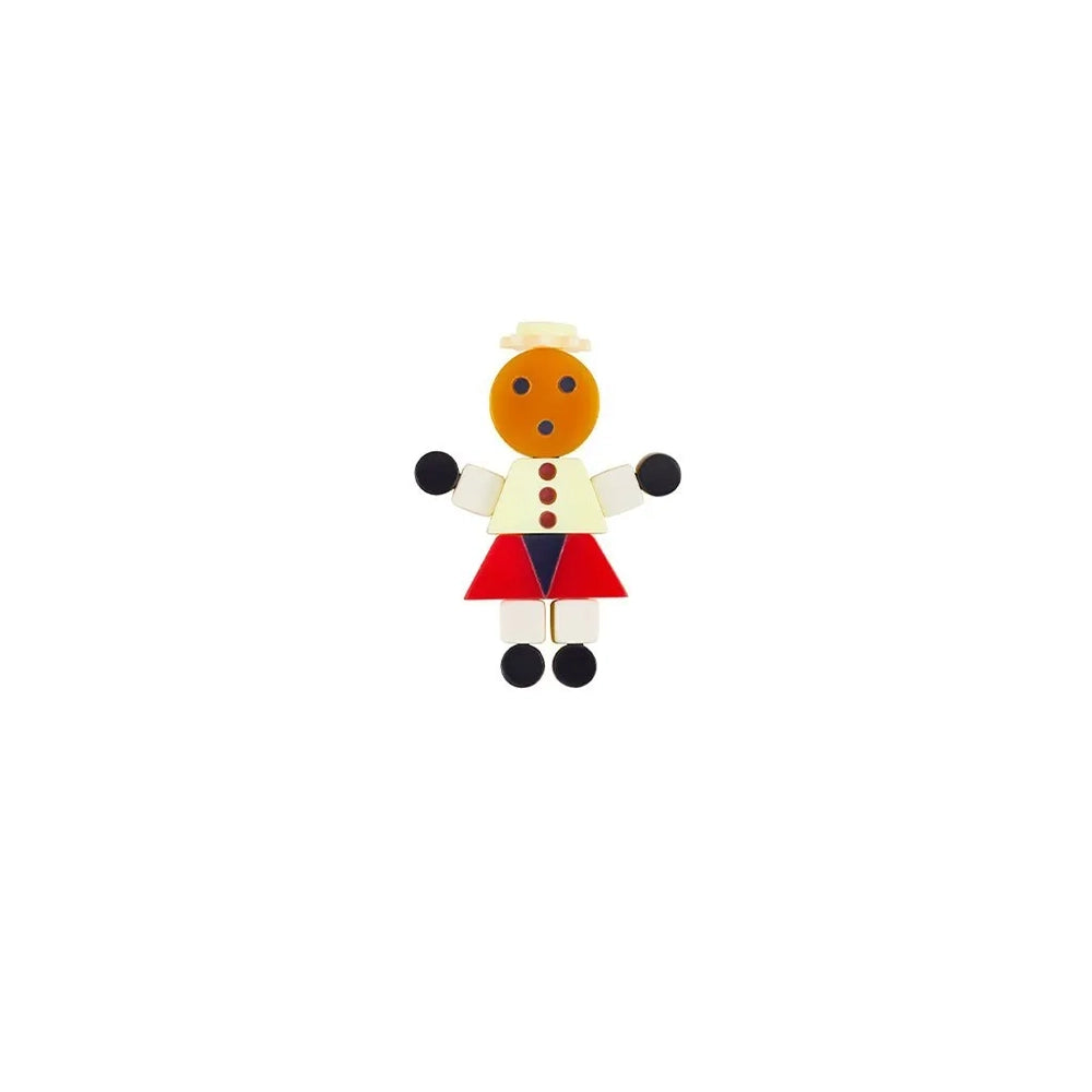 Leo Figurine Brooch