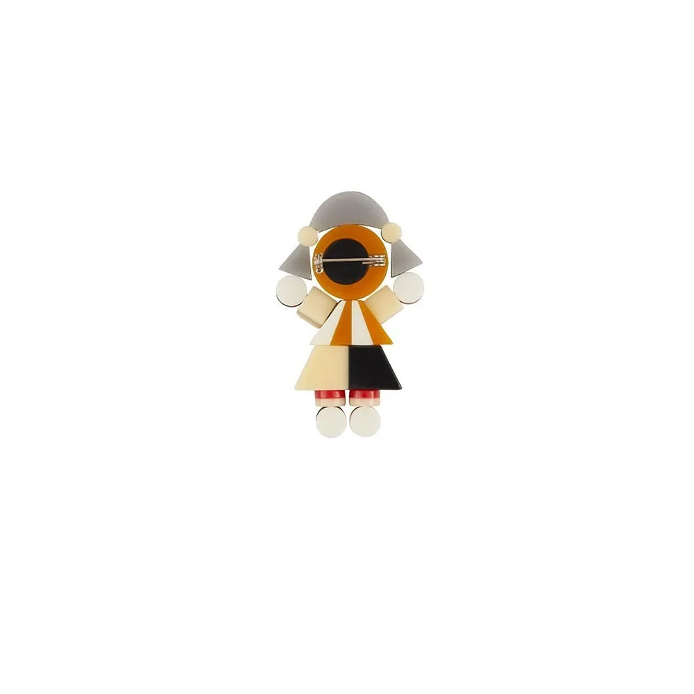 Nina Figurine Brooch