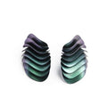 Athena Clip Earrings - Holographic