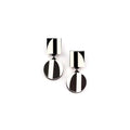 Aurora Two Lines Dangle Earrings