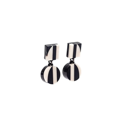 Aurora Two Lines Dangle Earrings