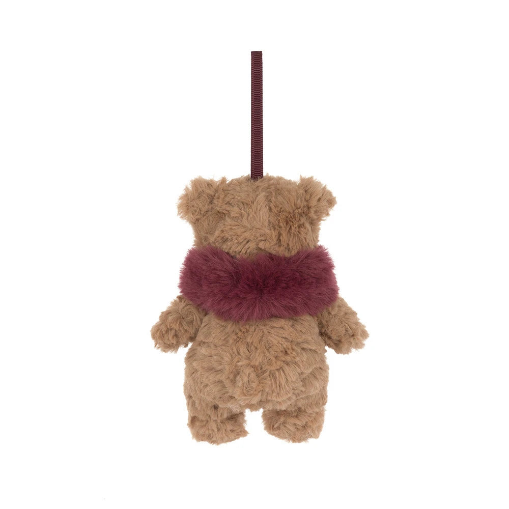 Bartholomew Bear Winter Warmer Ornament