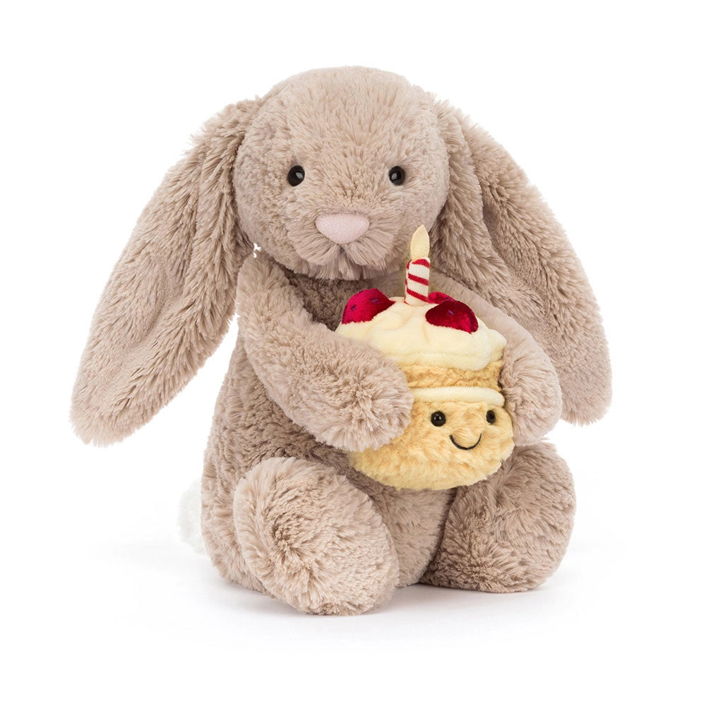 Bashful Beige Bunny Plush - Birthday