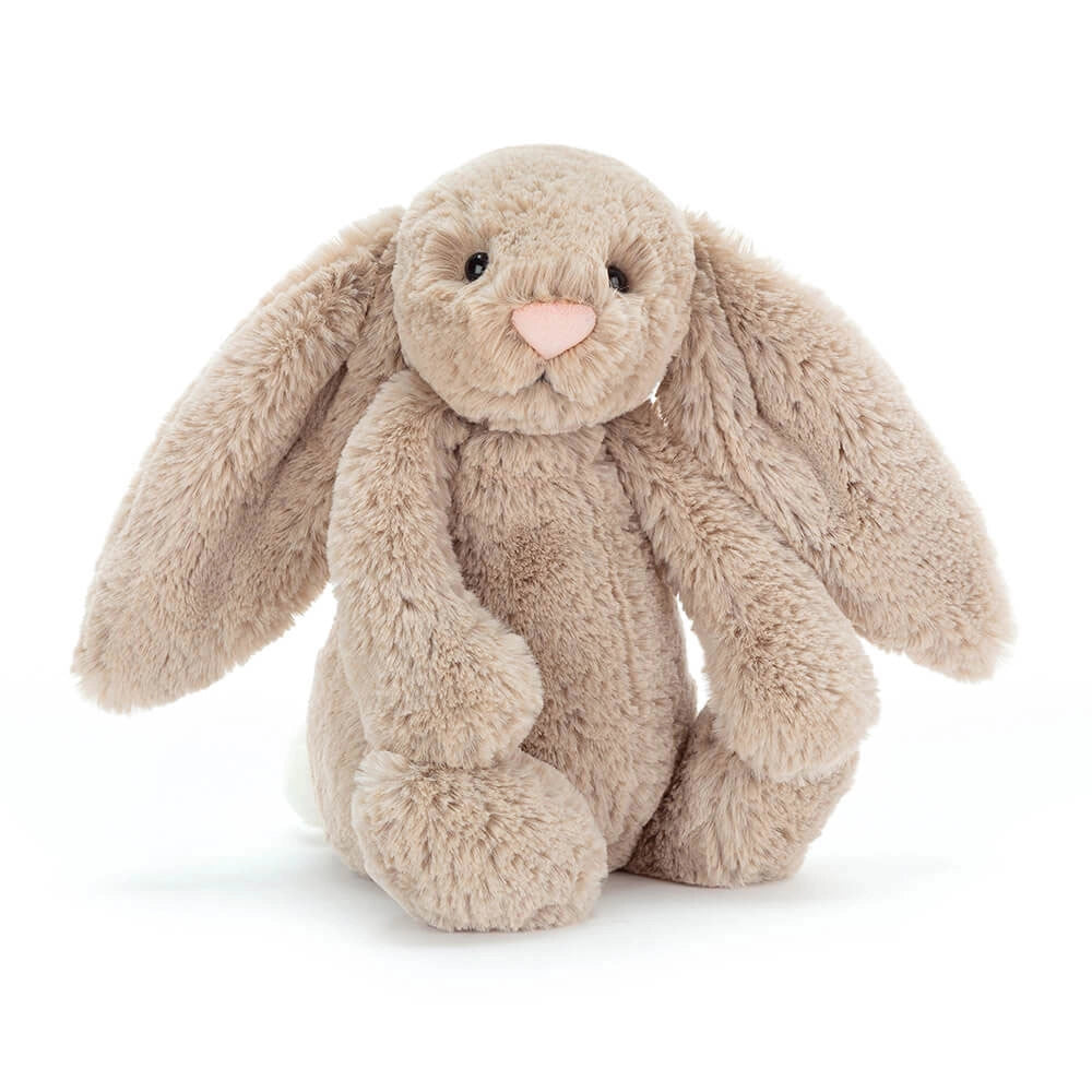 Bashful Beige Bunny Plush - Medium