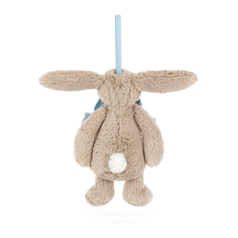 Bashful Beige Bunny Plush Ornament