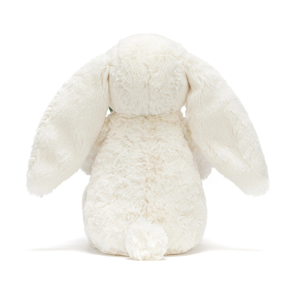 Cream Bunny with Plant Plush