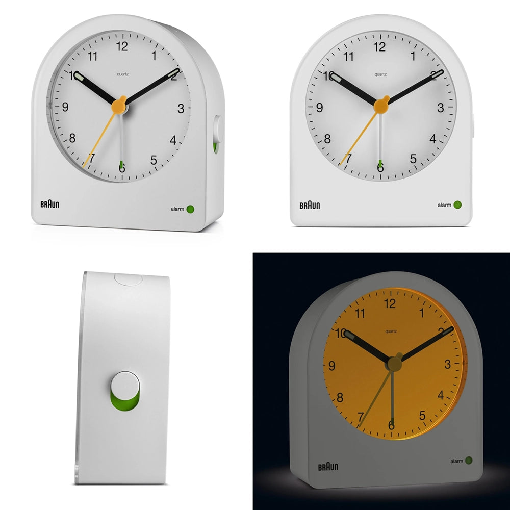 Braun Classic Analog Alarm Clock