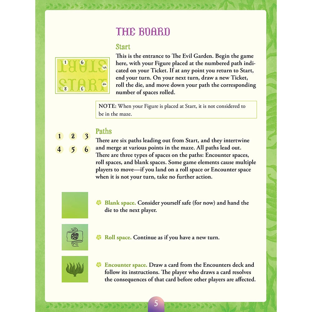Escape from The Evil Garden: An Edward Gorey Board Game
